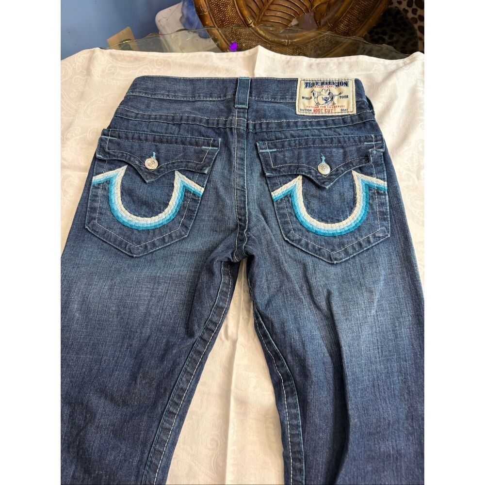 True Religion Men’s Bootcut Denim Jeans Size 30 X 33
